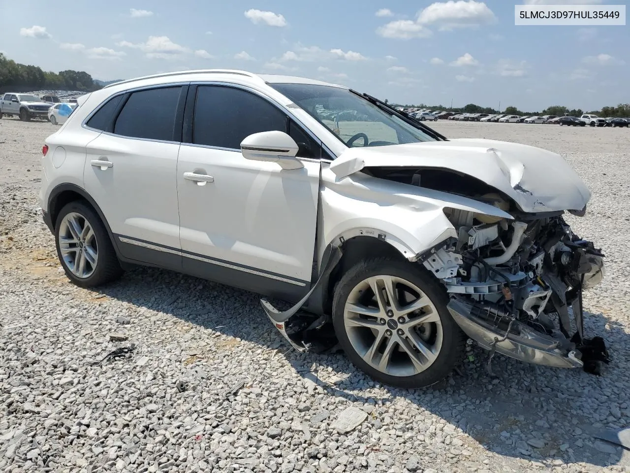 5LMCJ3D97HUL35449 2017 Lincoln Mkc Reserve