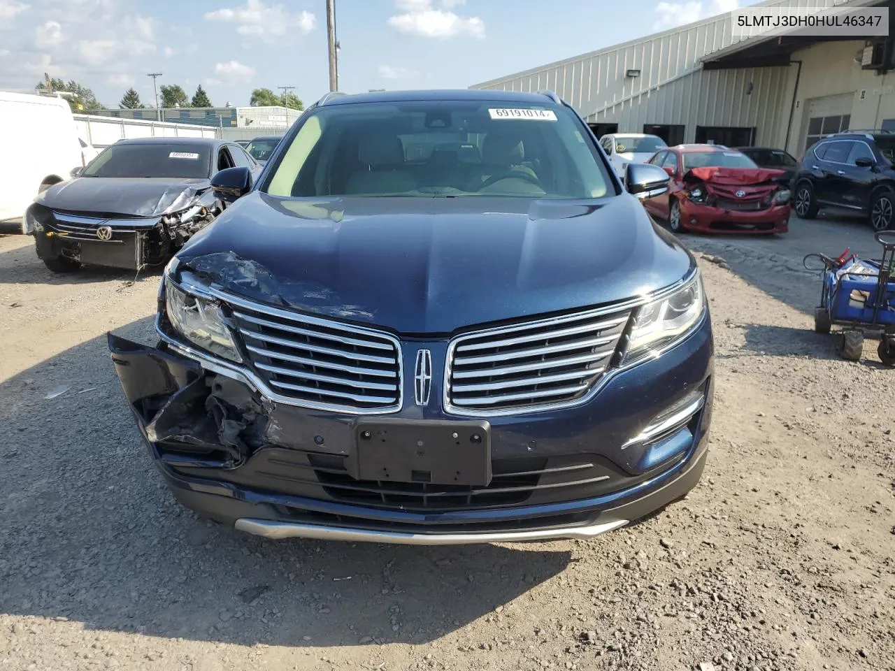 2017 Lincoln Mkc Reserve VIN: 5LMTJ3DH0HUL46347 Lot: 69191014