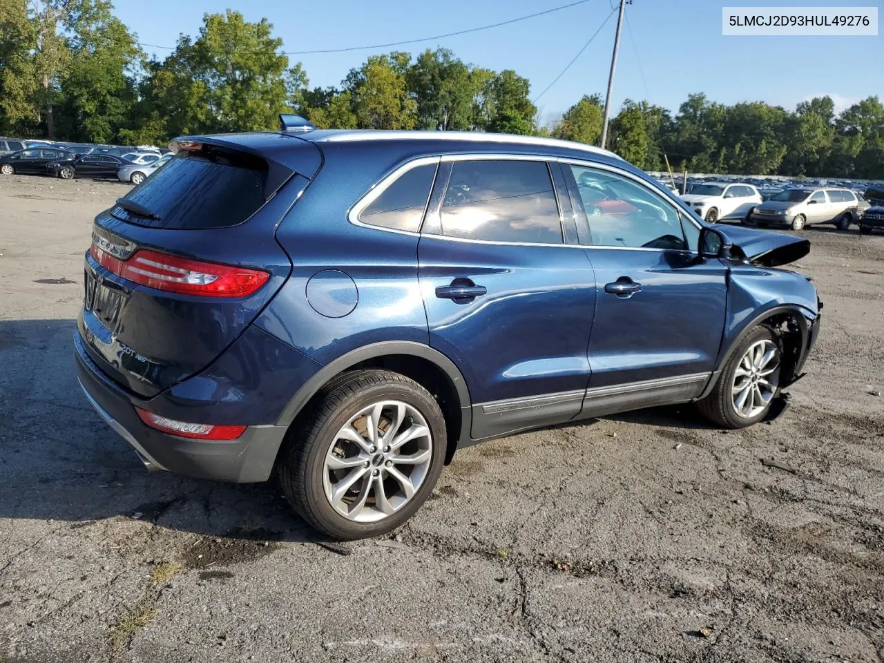 2017 Lincoln Mkc Select VIN: 5LMCJ2D93HUL49276 Lot: 69662374