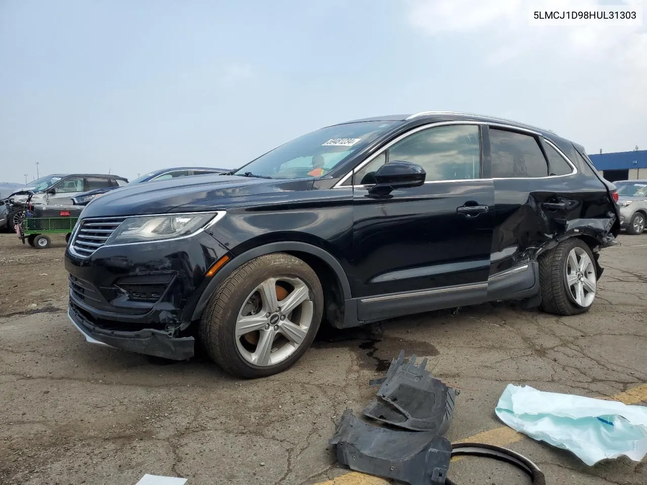 2017 Lincoln Mkc Premiere VIN: 5LMCJ1D98HUL31303 Lot: 70470544