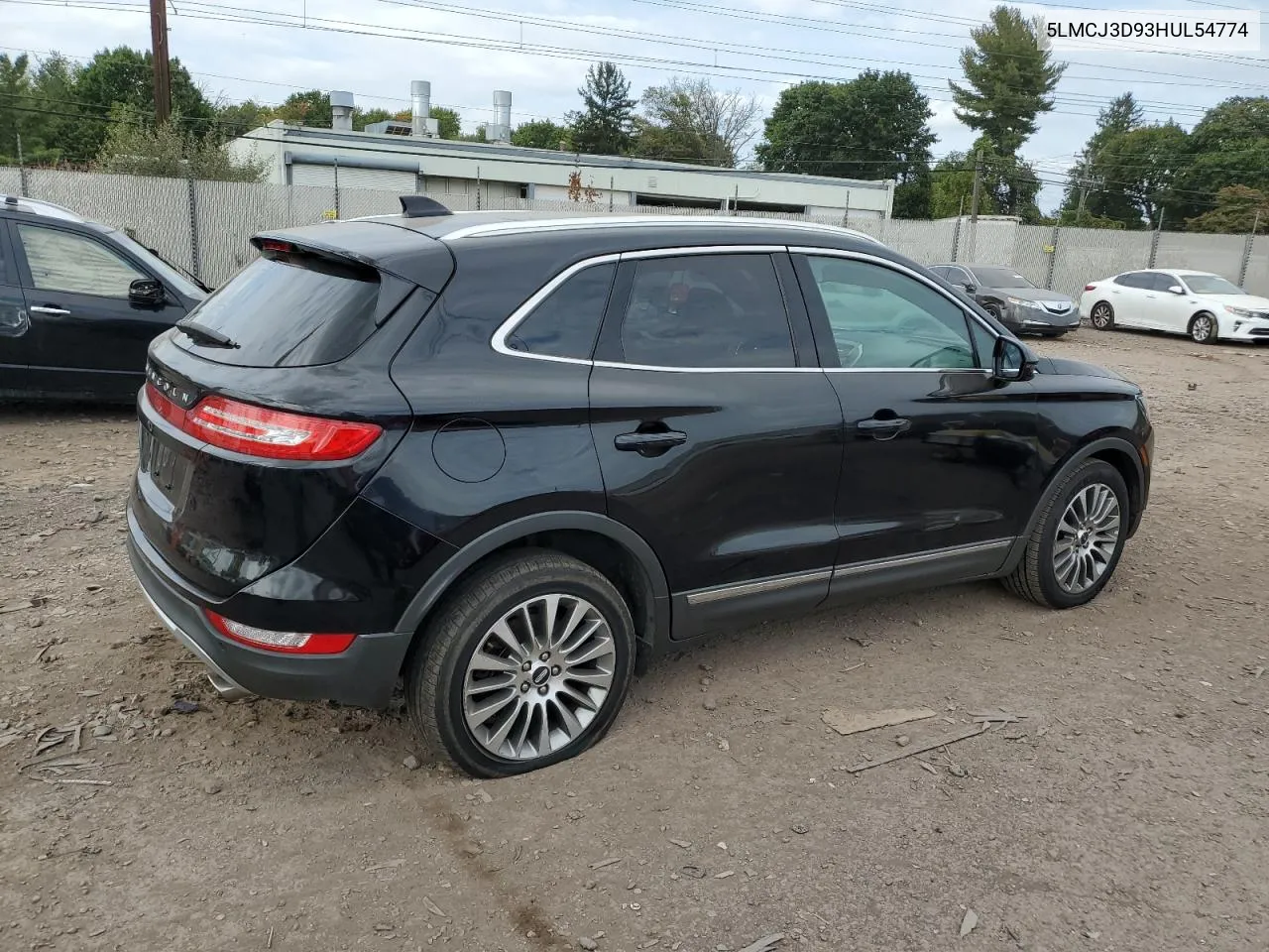 2017 Lincoln Mkc Reserve VIN: 5LMCJ3D93HUL54774 Lot: 71013784