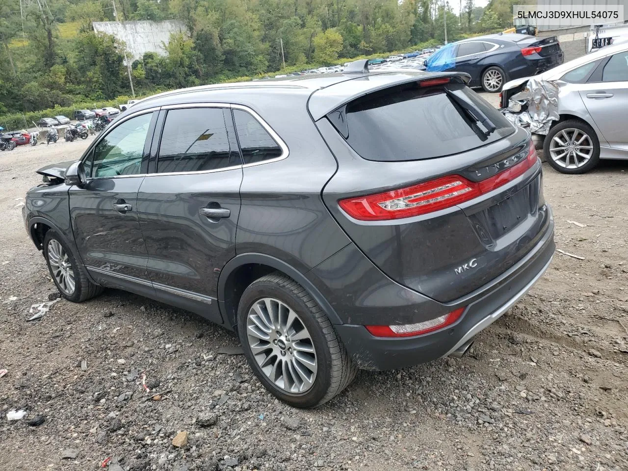 5LMCJ3D9XHUL54075 2017 Lincoln Mkc Reserve