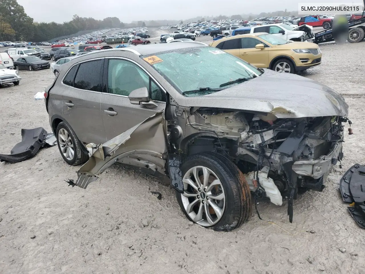 5LMCJ2D90HUL62115 2017 Lincoln Mkc Select