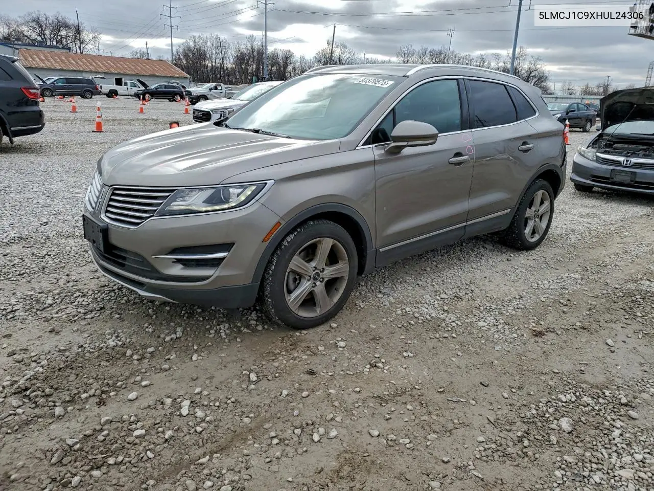 5LMCJ1C9XHUL24306 2017 Lincoln Mkc Premiere