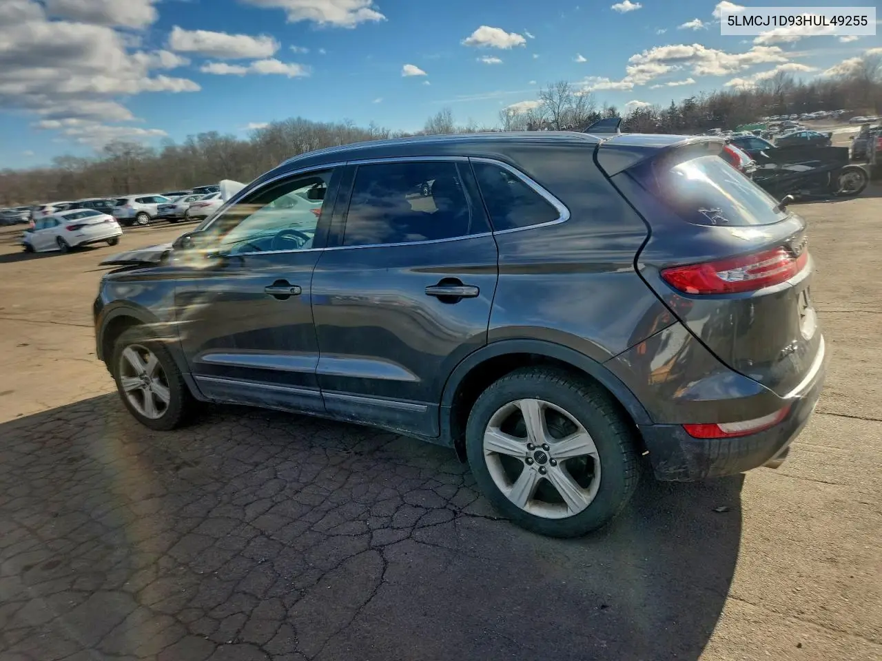 5LMCJ1D93HUL49255 2017 Lincoln Mkc Premiere