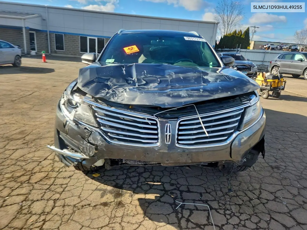 5LMCJ1D93HUL49255 2017 Lincoln Mkc Premiere