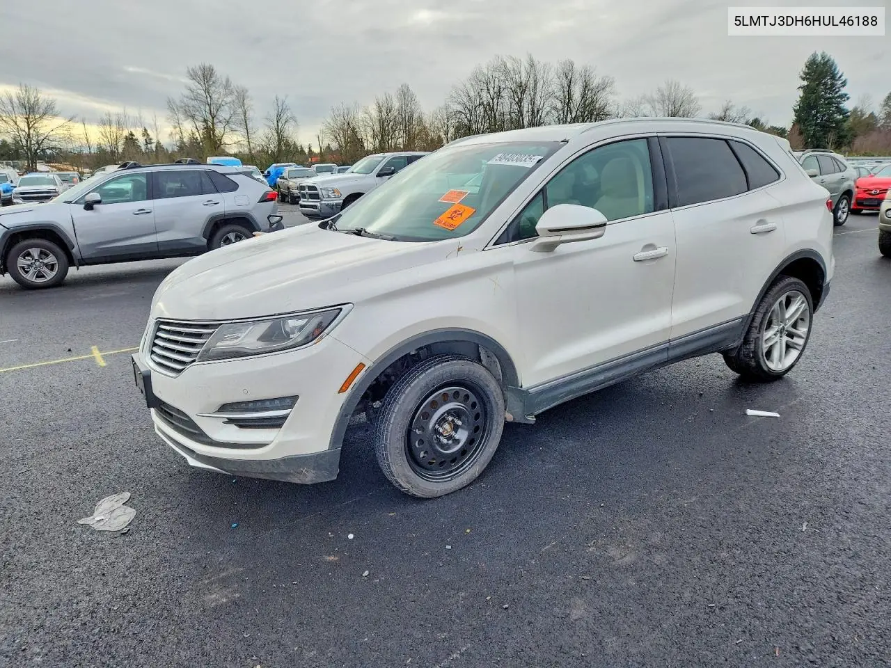5LMTJ3DH6HUL46188 2017 Lincoln Mkc Reserve
