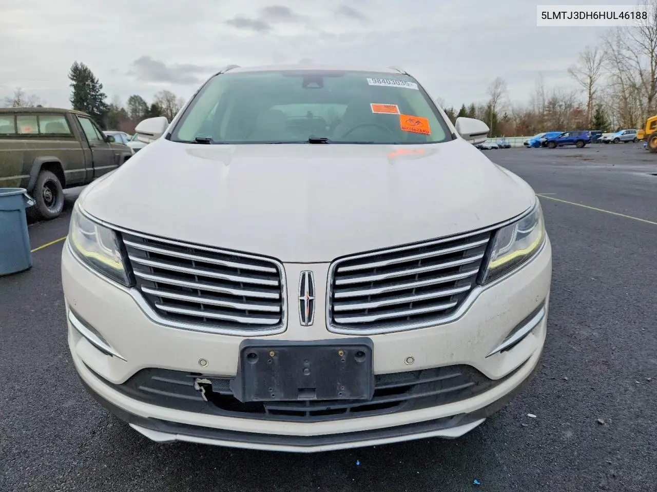 5LMTJ3DH6HUL46188 2017 Lincoln Mkc Reserve