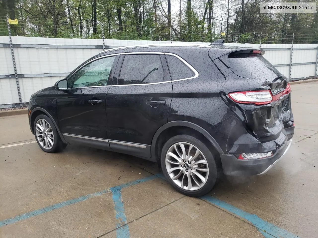 2018 Lincoln Mkc Reserve VIN: 5LMCJ3C9XJUL21617 Lot: 50087634