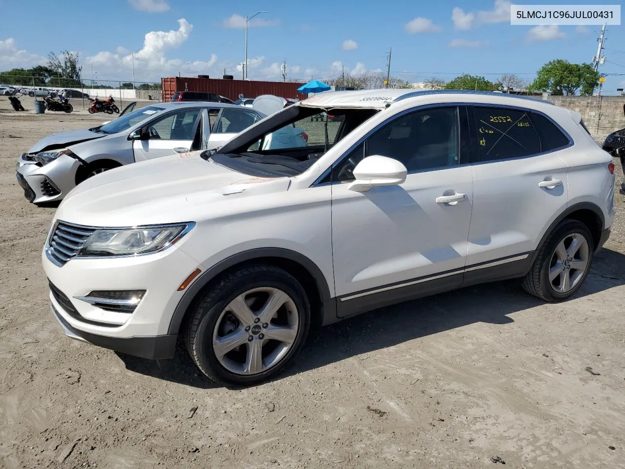 2018 Lincoln Mkc Premiere VIN: 5LMCJ1C96JUL00431 Lot: 53020644