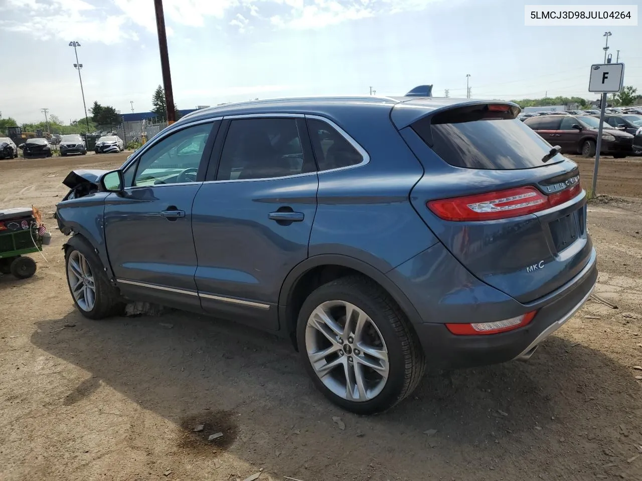 2018 Lincoln Mkc Reserve VIN: 5LMCJ3D98JUL04264 Lot: 55385654