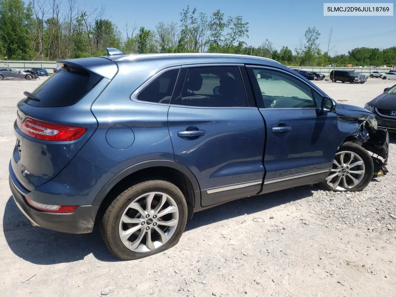 2018 Lincoln Mkc Select VIN: 5LMCJ2D96JUL18769 Lot: 55614264