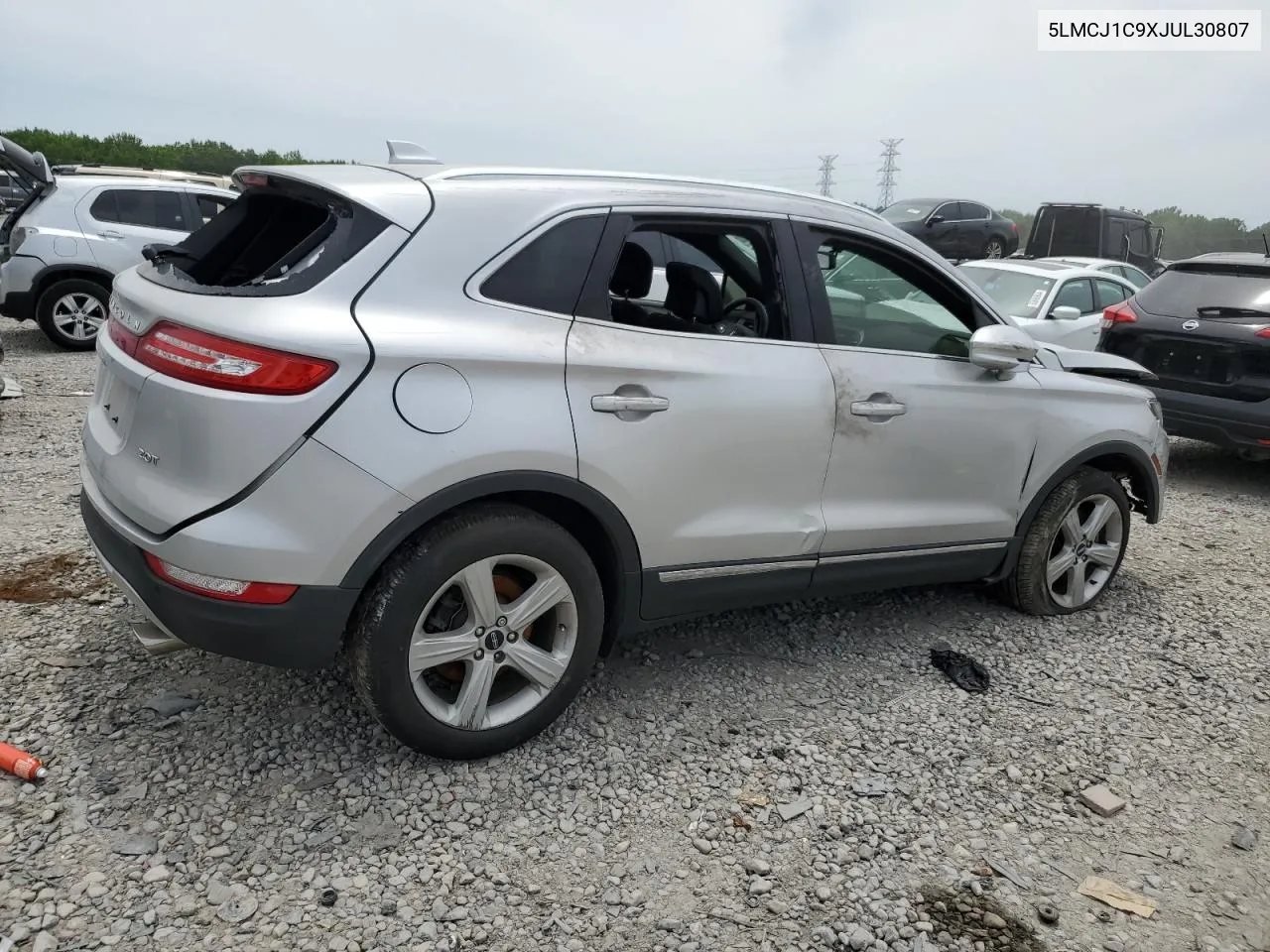 2018 Lincoln Mkc Premiere VIN: 5LMCJ1C9XJUL30807 Lot: 56672204