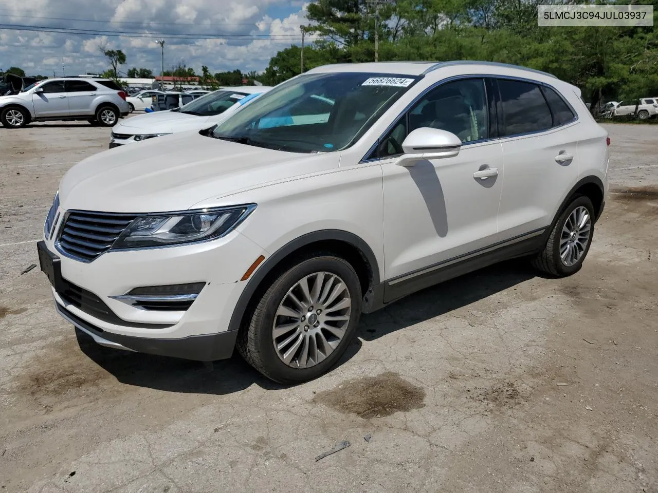 2018 Lincoln Mkc Reserve VIN: 5LMCJ3C94JUL03937 Lot: 56826624