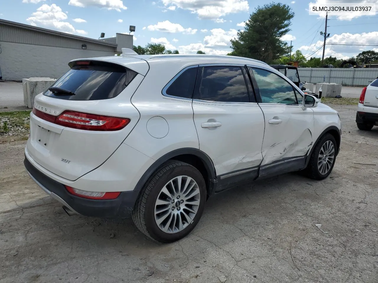 2018 Lincoln Mkc Reserve VIN: 5LMCJ3C94JUL03937 Lot: 56826624