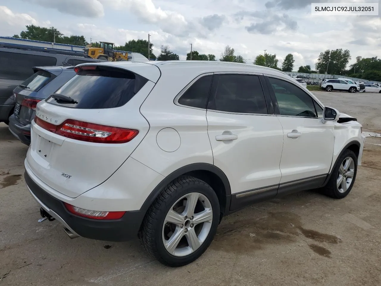 2018 Lincoln Mkc Premiere VIN: 5LMCJ1C92JUL32051 Lot: 57626514