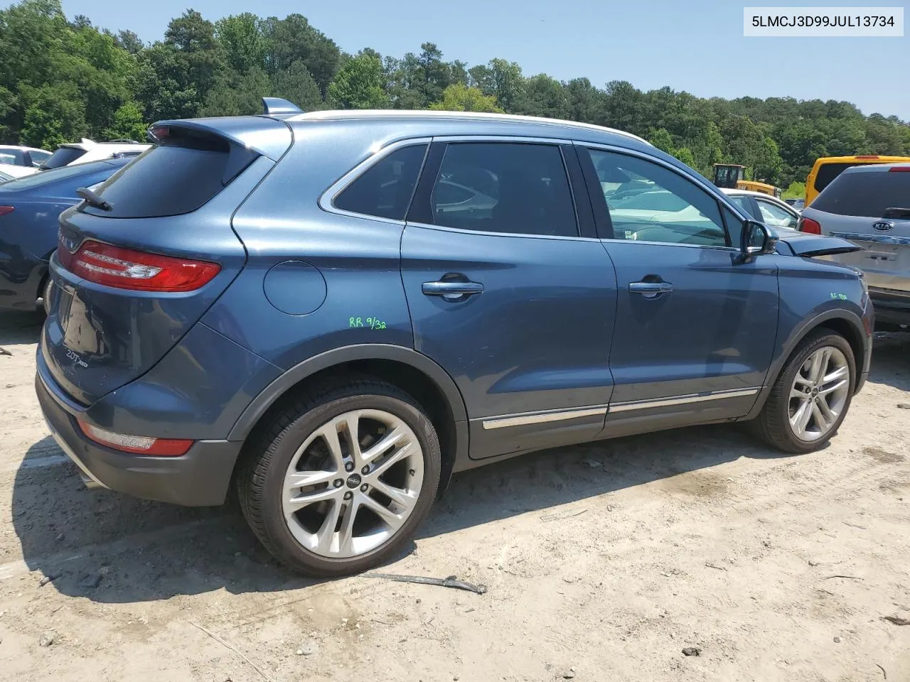 5LMCJ3D99JUL13734 2018 Lincoln Mkc Reserve