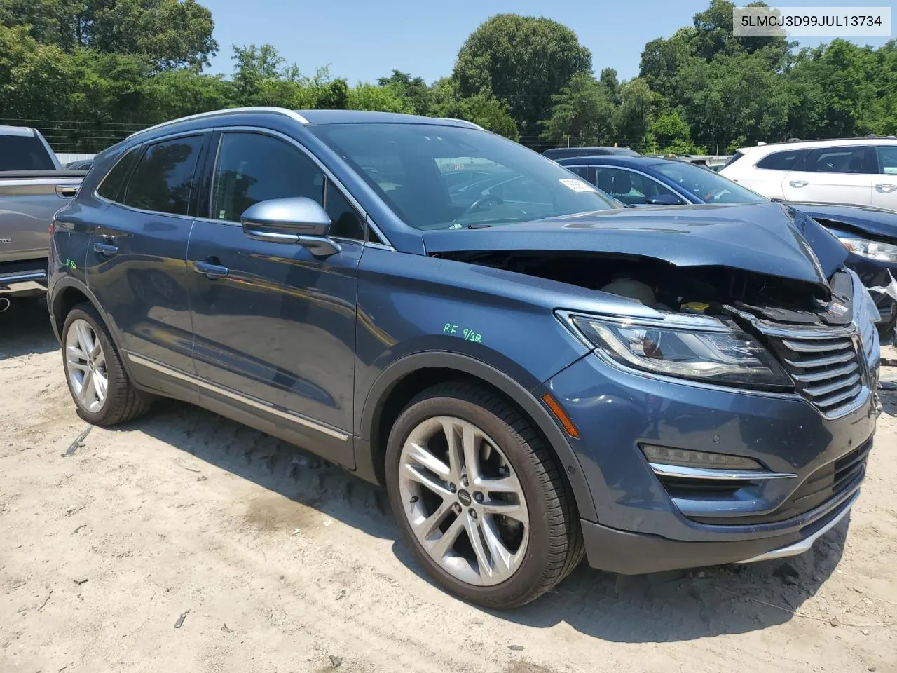 5LMCJ3D99JUL13734 2018 Lincoln Mkc Reserve