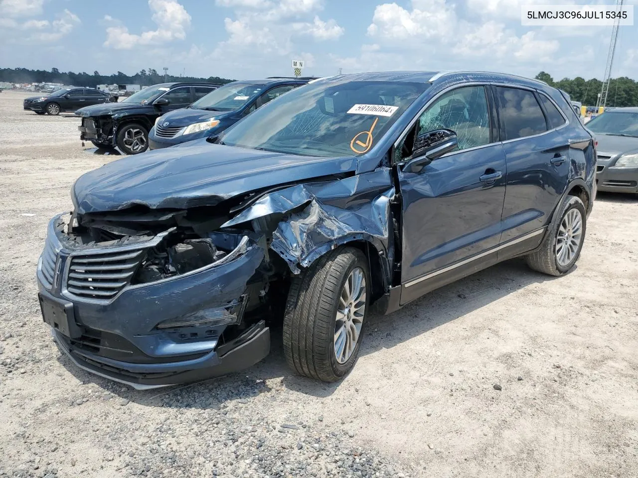 5LMCJ3C96JUL15345 2018 Lincoln Mkc Reserve