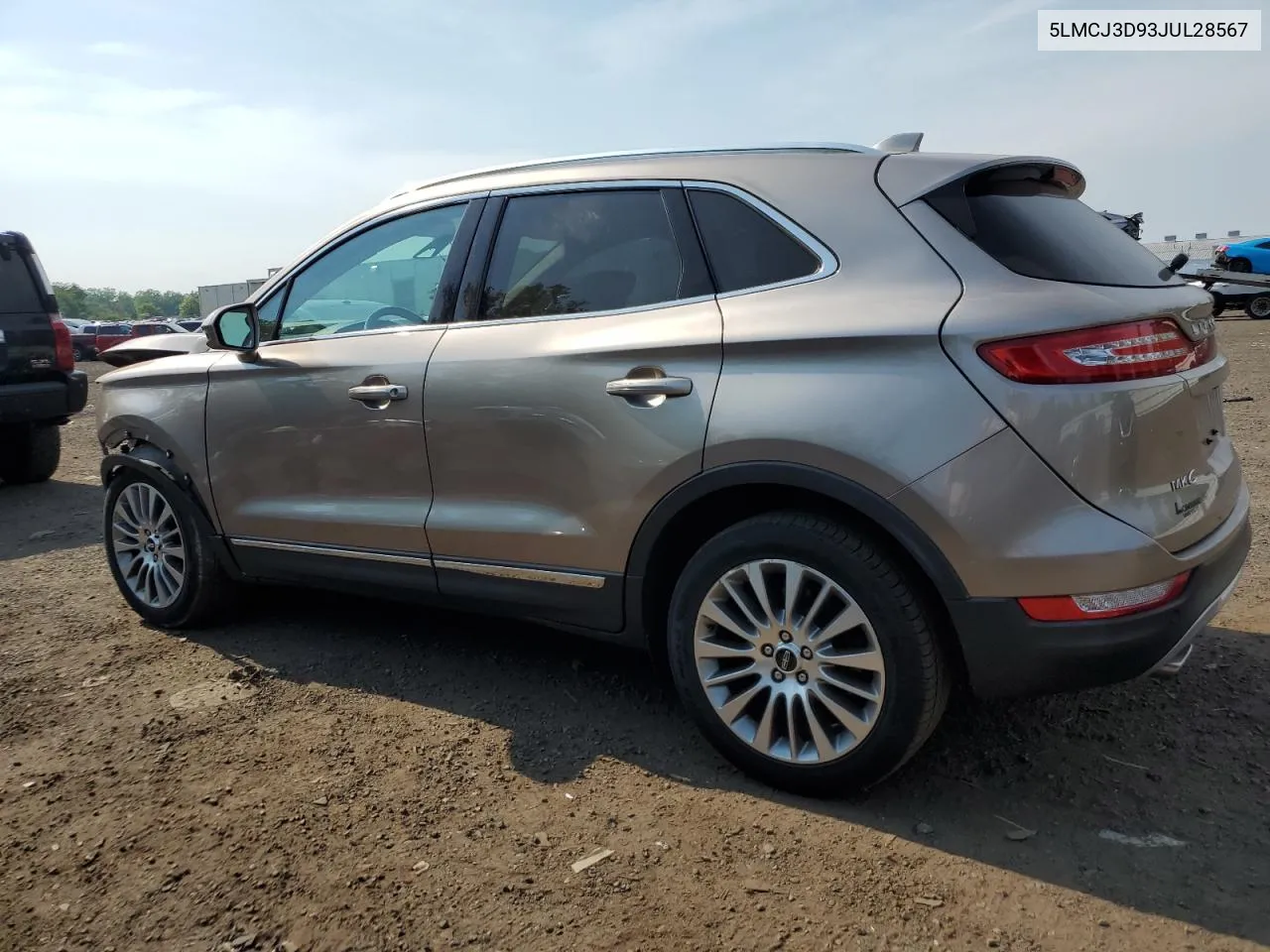 5LMCJ3D93JUL28567 2018 Lincoln Mkc Reserve