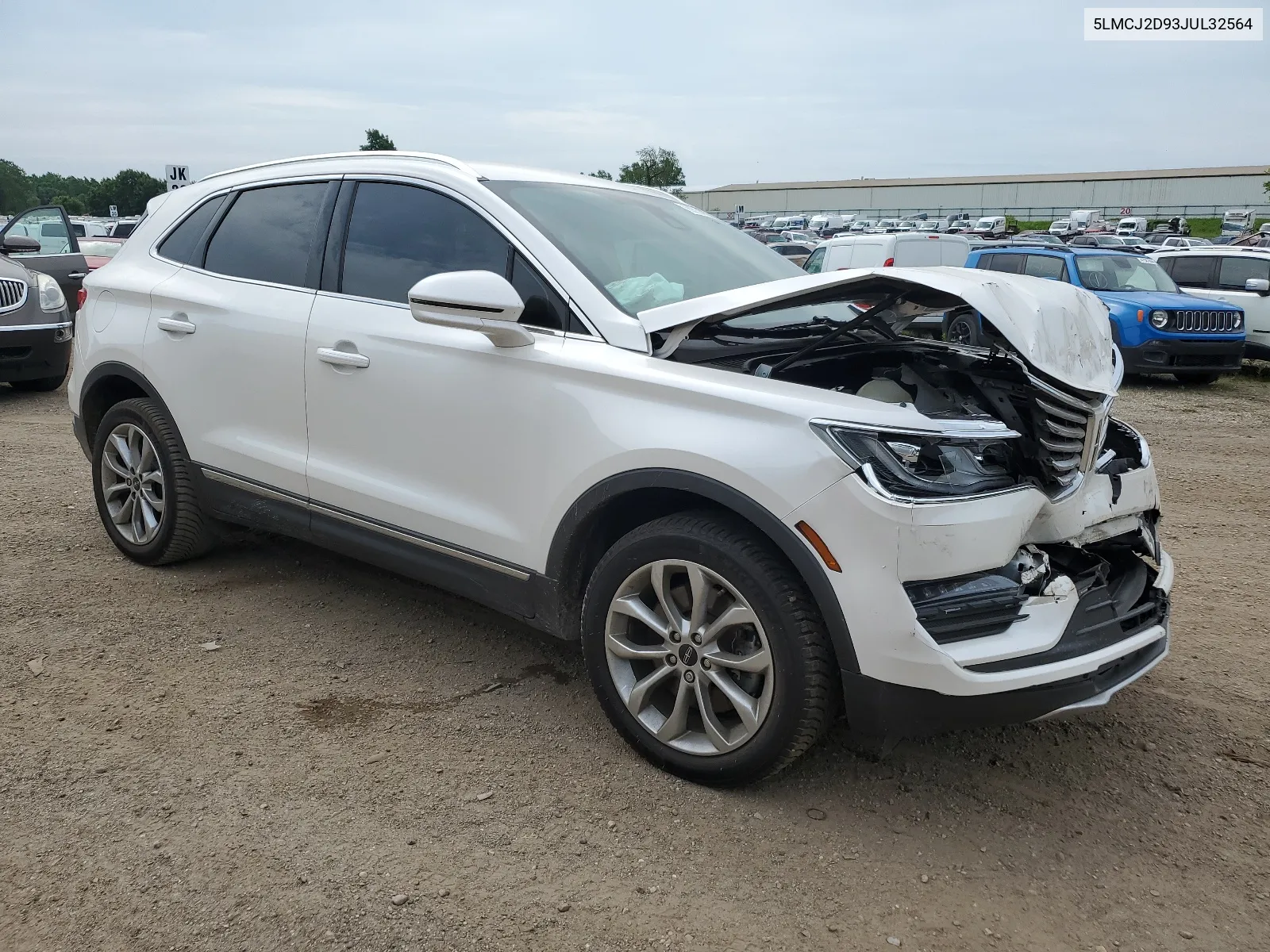 2018 Lincoln Mkc Select VIN: 5LMCJ2D93JUL32564 Lot: 59756934