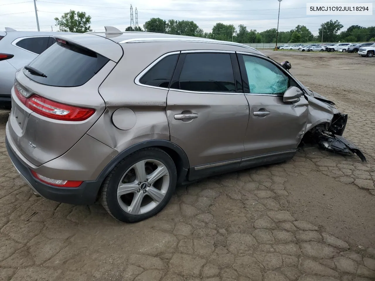 2018 Lincoln Mkc Premiere VIN: 5LMCJ1C92JUL18294 Lot: 61030064