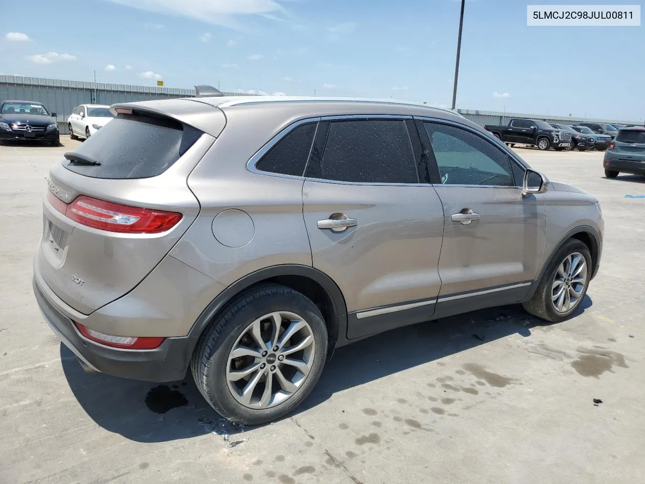 2018 Lincoln Mkc Select VIN: 5LMCJ2C98JUL00811 Lot: 61105974