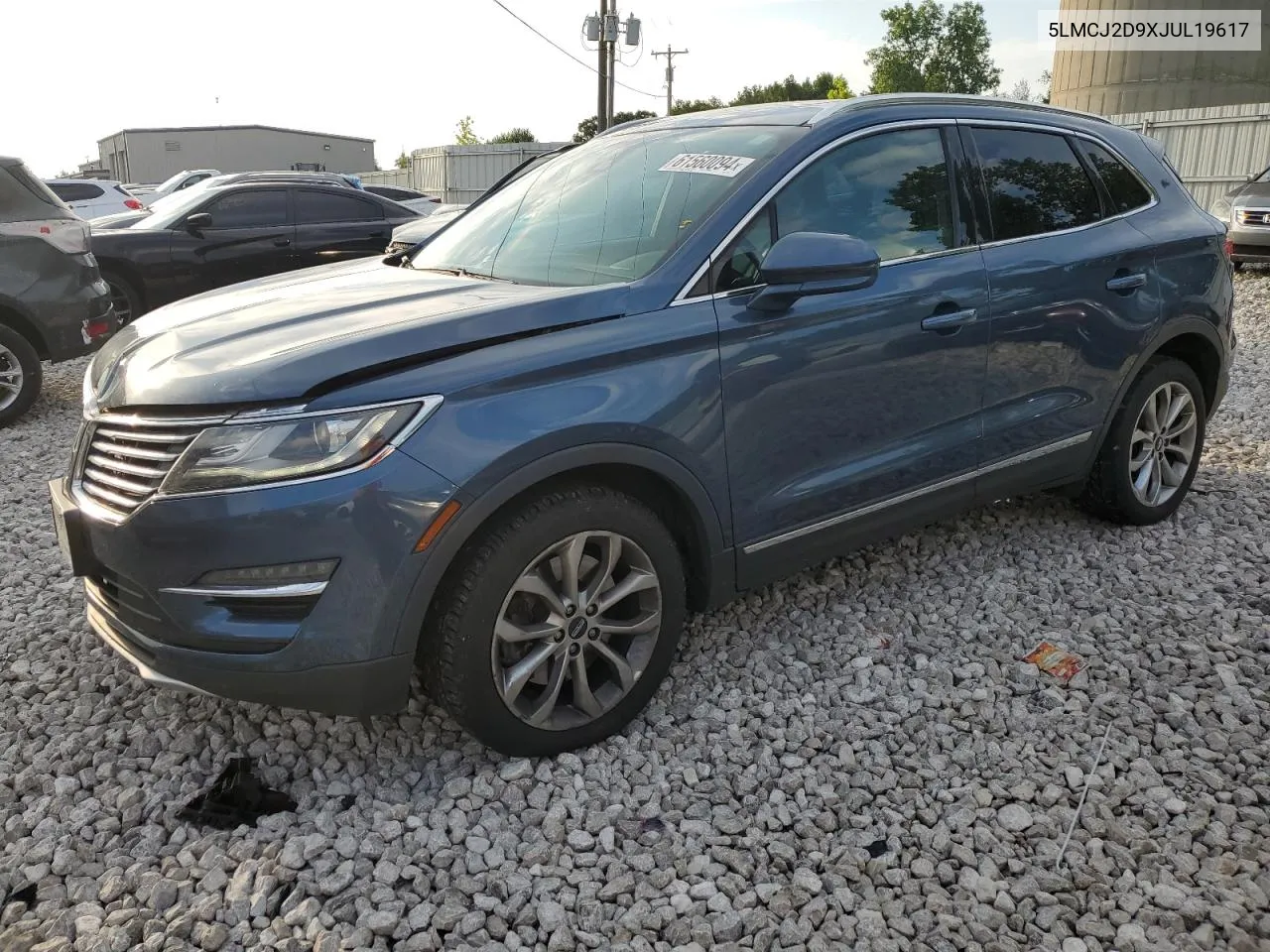 2018 Lincoln Mkc Select VIN: 5LMCJ2D9XJUL19617 Lot: 61560094