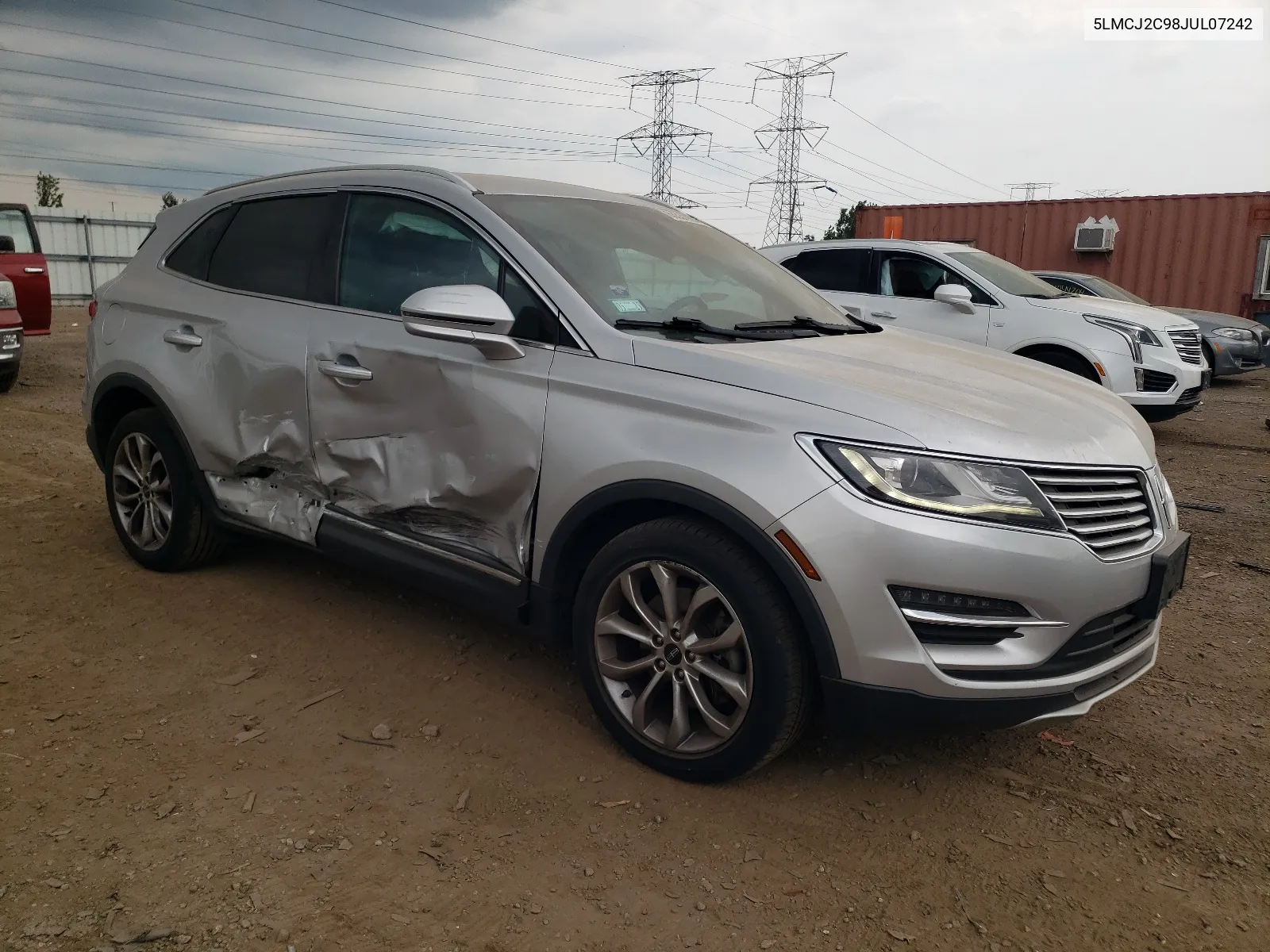 5LMCJ2C98JUL07242 2018 Lincoln Mkc Select