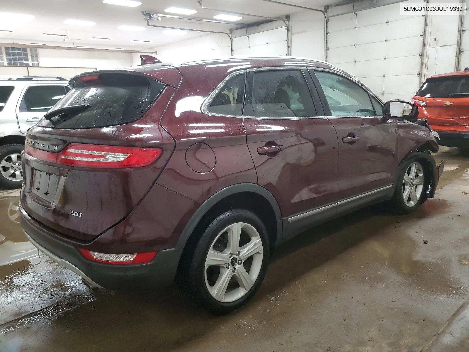 2018 Lincoln Mkc Premiere VIN: 5LMCJ1C93JUL19339 Lot: 63985624