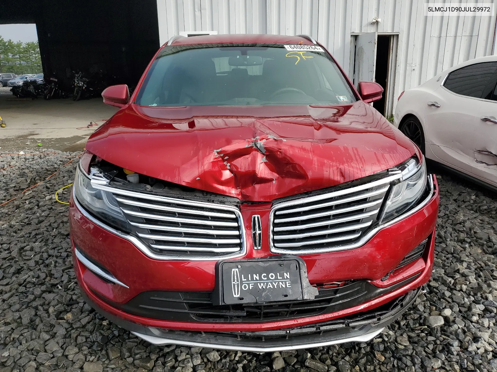 2018 Lincoln Mkc Premiere VIN: 5LMCJ1D90JUL29972 Lot: 64085264