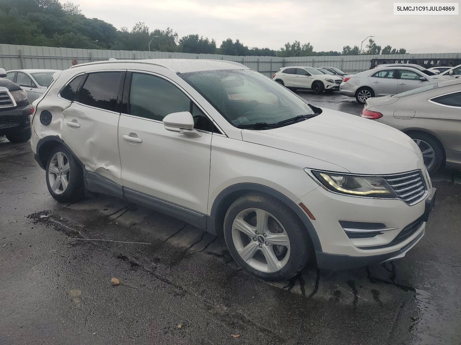 2018 Lincoln Mkc Premiere VIN: 5LMCJ1C91JUL04869 Lot: 65824384