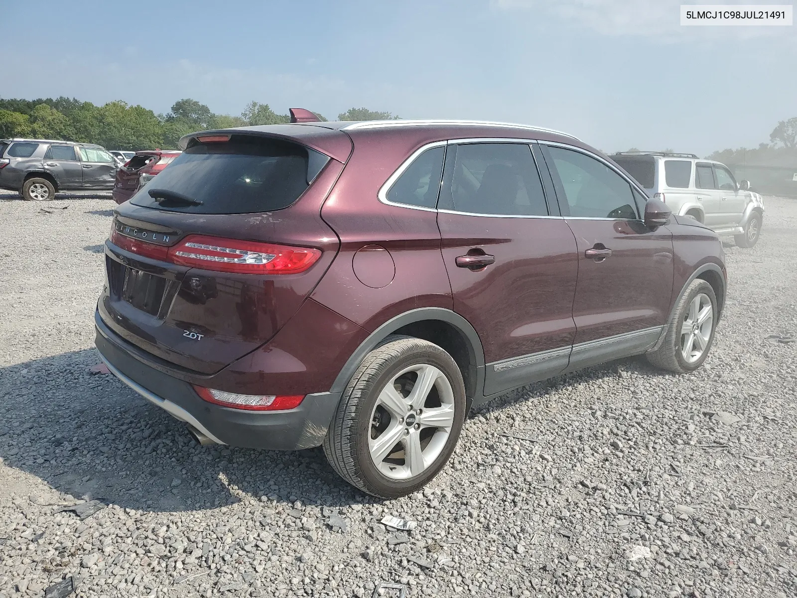 2018 Lincoln Mkc Premiere VIN: 5LMCJ1C98JUL21491 Lot: 66311644