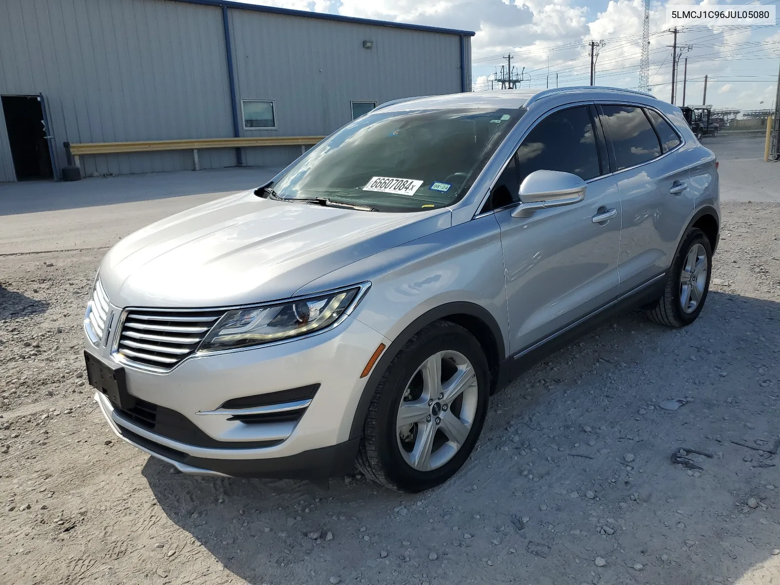 2018 Lincoln Mkc Premiere VIN: 5LMCJ1C96JUL05080 Lot: 66607084