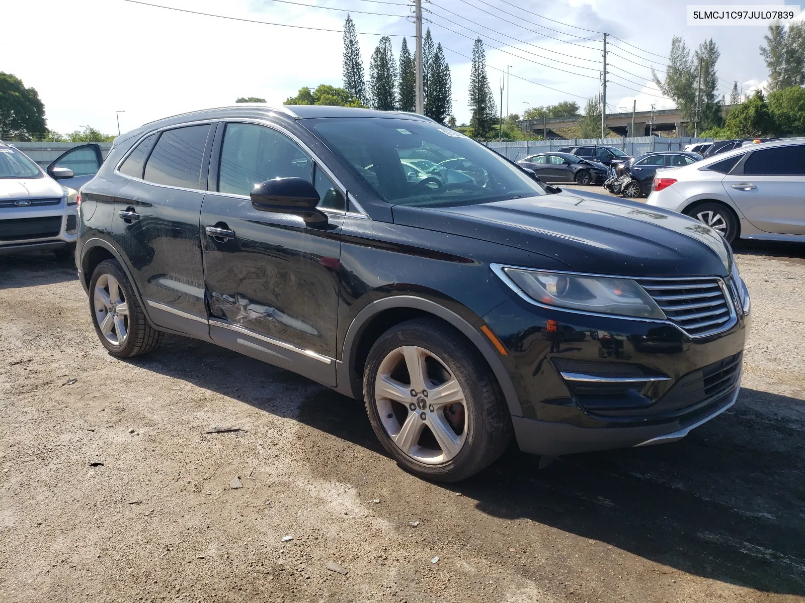 2018 Lincoln Mkc Premiere VIN: 5LMCJ1C97JUL07839 Lot: 67525254