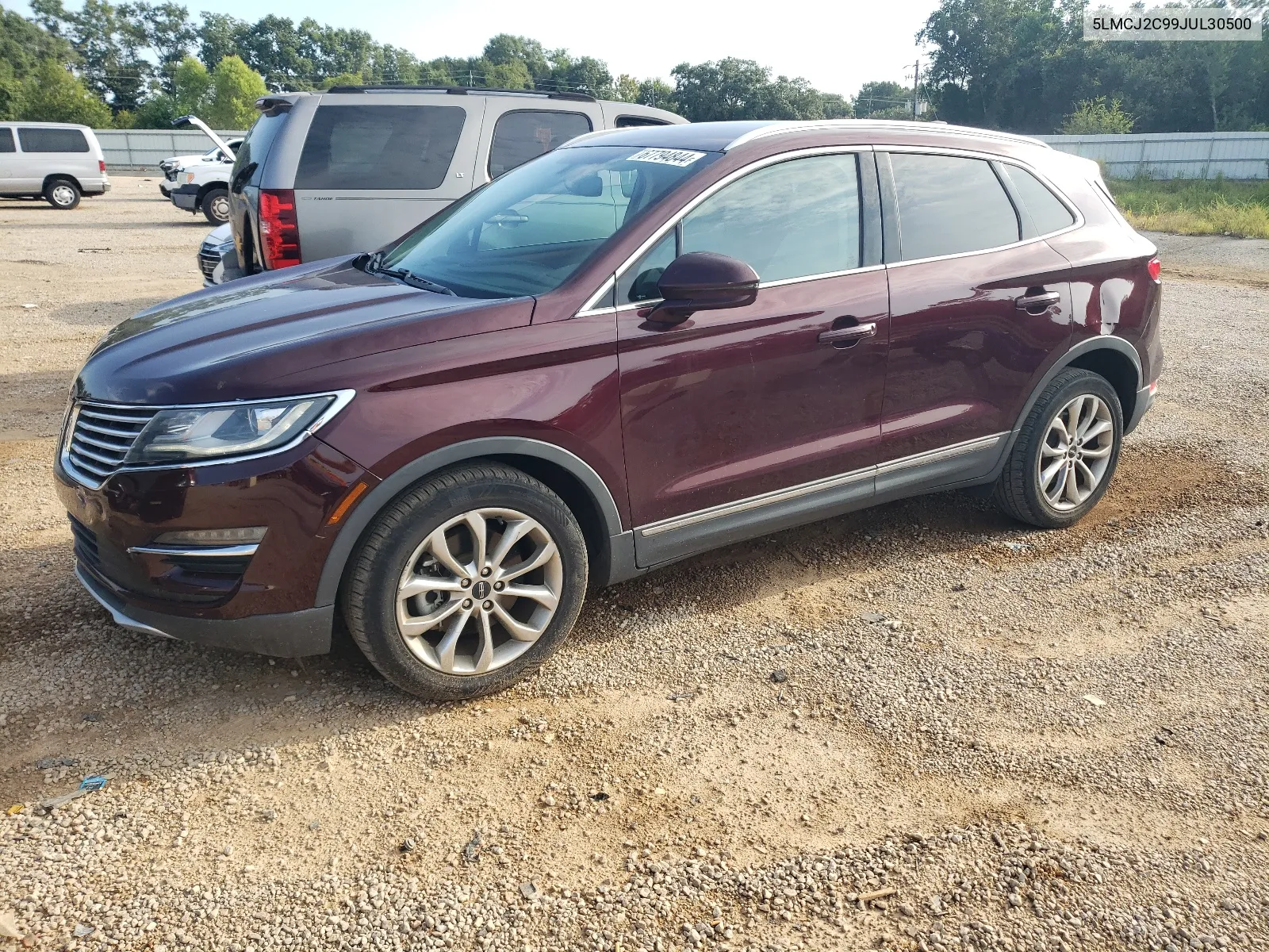 5LMCJ2C99JUL30500 2018 Lincoln Mkc Select