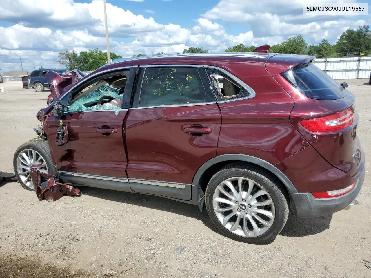 2018 Lincoln Mkc Reserve VIN: 5LMCJ3C90JUL19567 Lot: 69022994