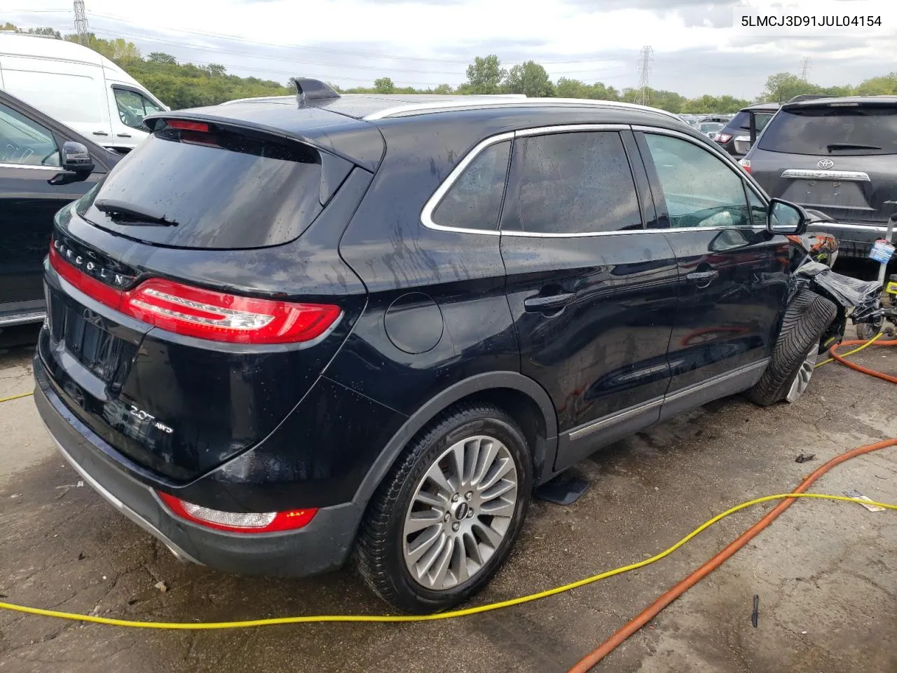 2018 Lincoln Mkc Reserve VIN: 5LMCJ3D91JUL04154 Lot: 69437804