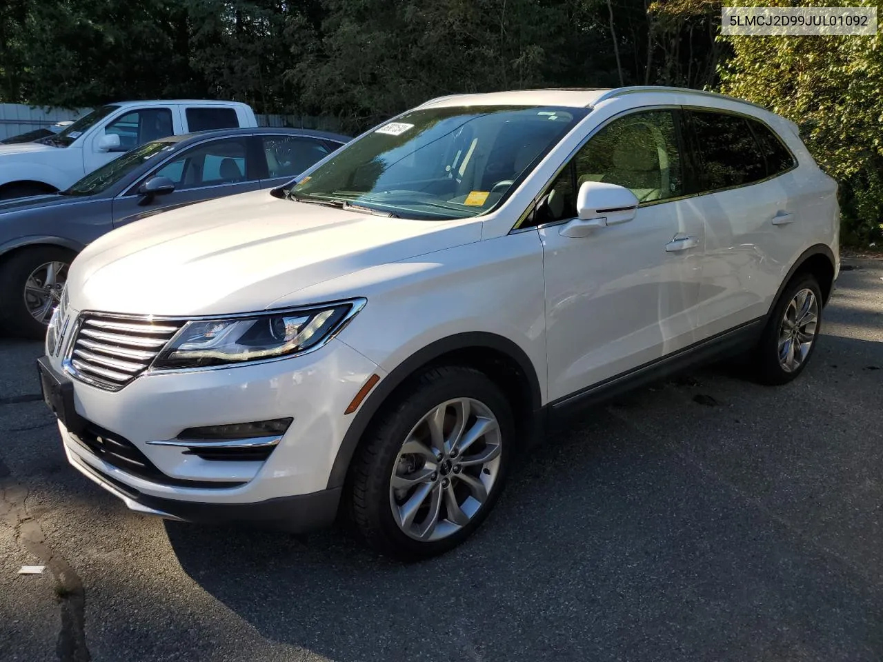 2018 Lincoln Mkc Select VIN: 5LMCJ2D99JUL01092 Lot: 69921534