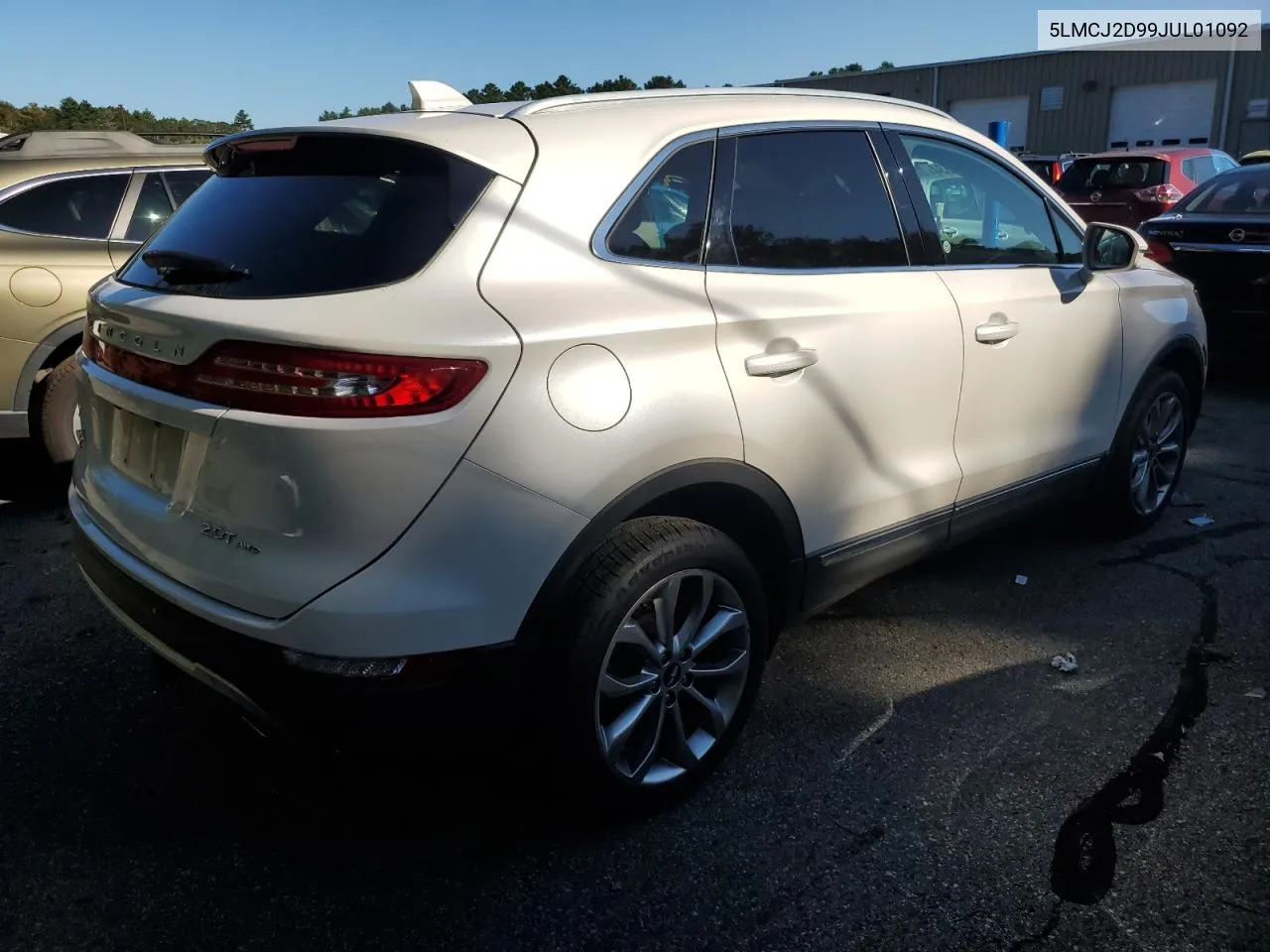 5LMCJ2D99JUL01092 2018 Lincoln Mkc Select