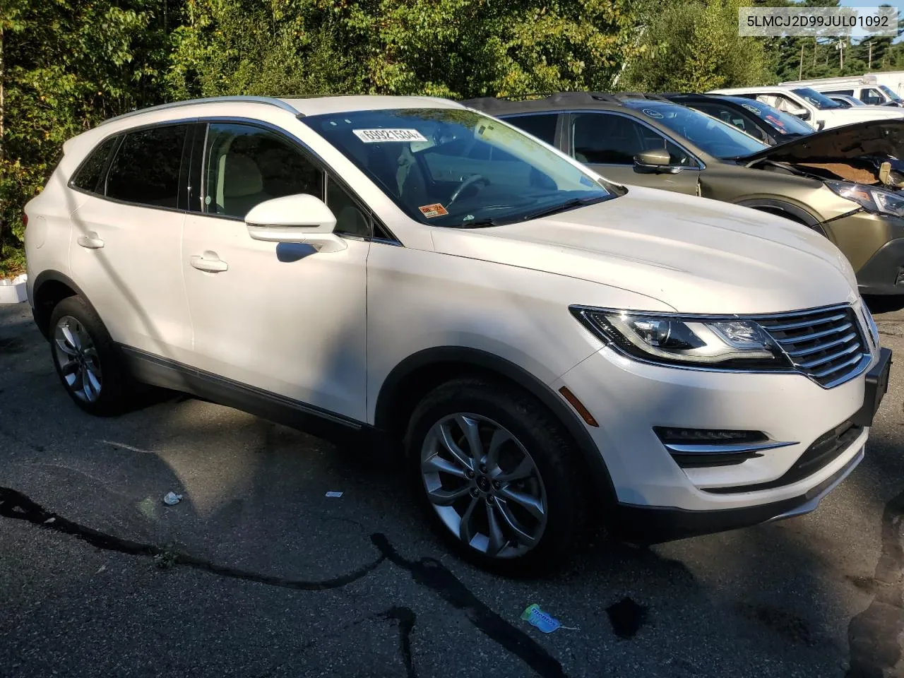 5LMCJ2D99JUL01092 2018 Lincoln Mkc Select