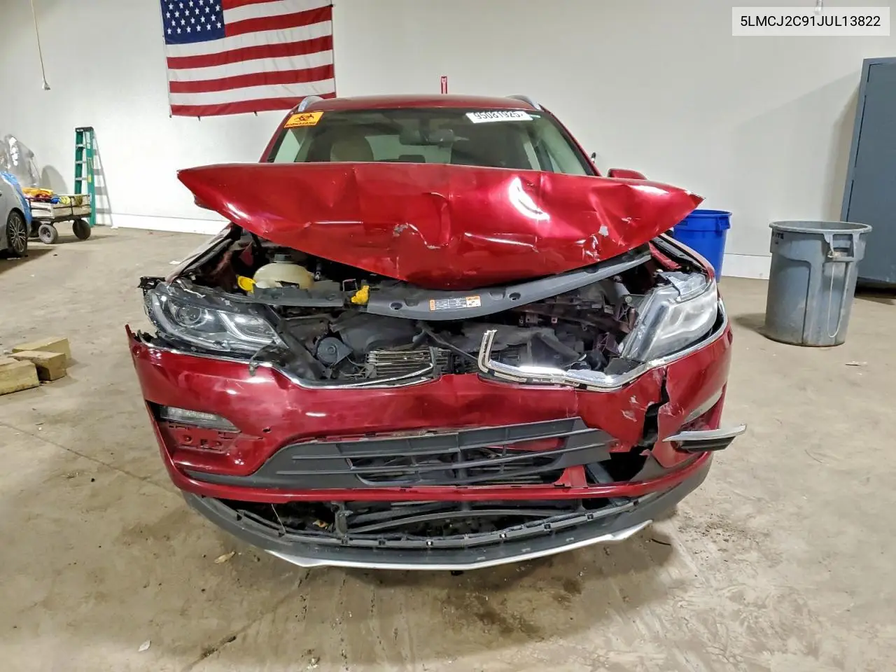 5LMCJ2C91JUL13822 2018 Lincoln Mkc Select