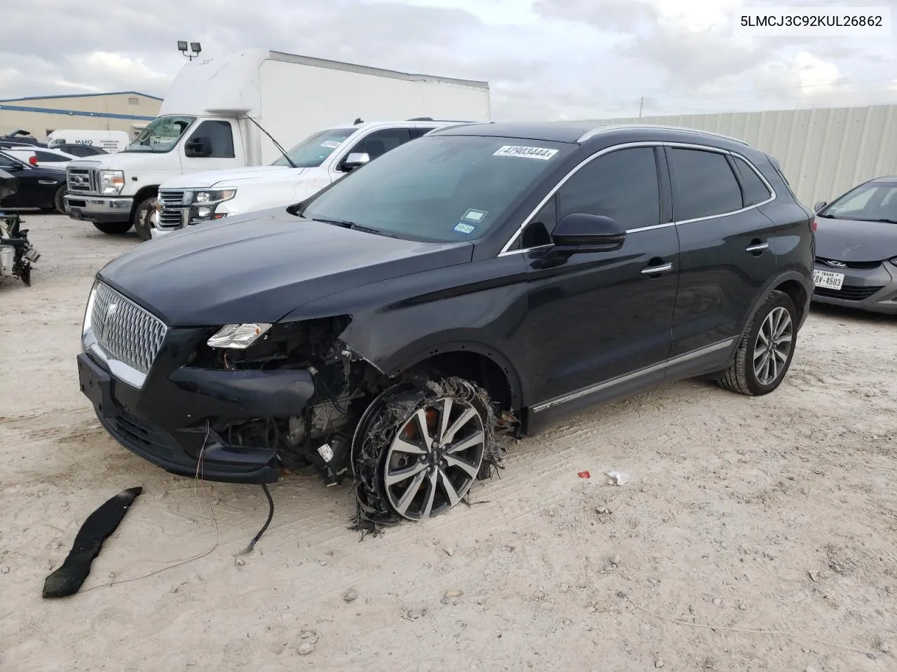 2019 Lincoln Mkc Reserve VIN: 5LMCJ3C92KUL26862 Lot: 42903444