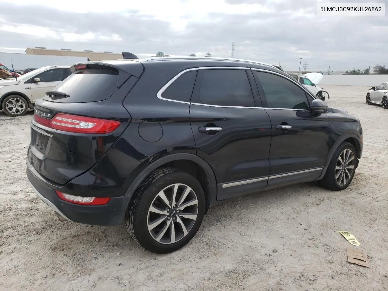 2019 Lincoln Mkc Reserve VIN: 5LMCJ3C92KUL26862 Lot: 42903444