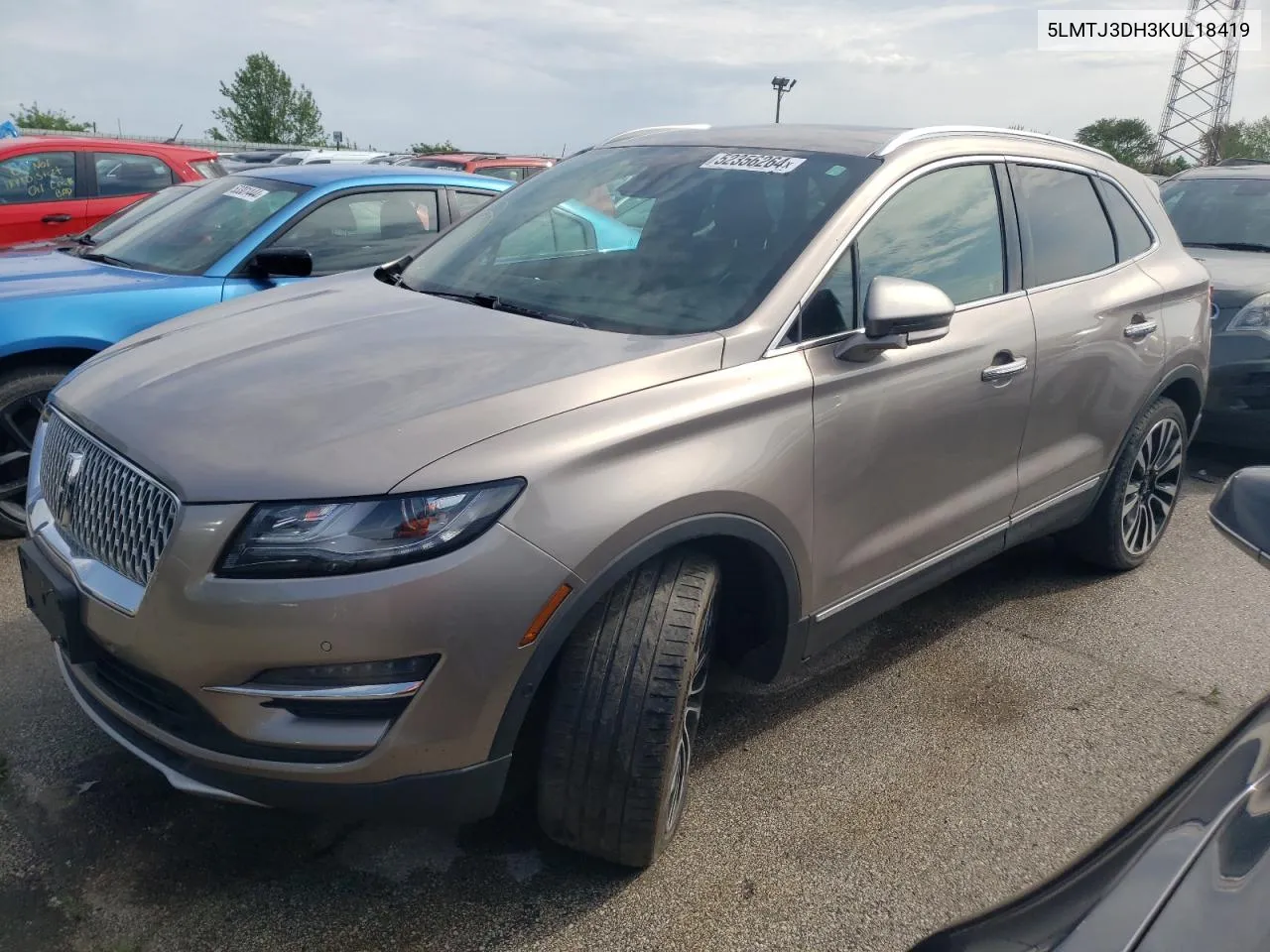 2019 Lincoln Mkc Reserve VIN: 5LMTJ3DH3KUL18419 Lot: 52356264