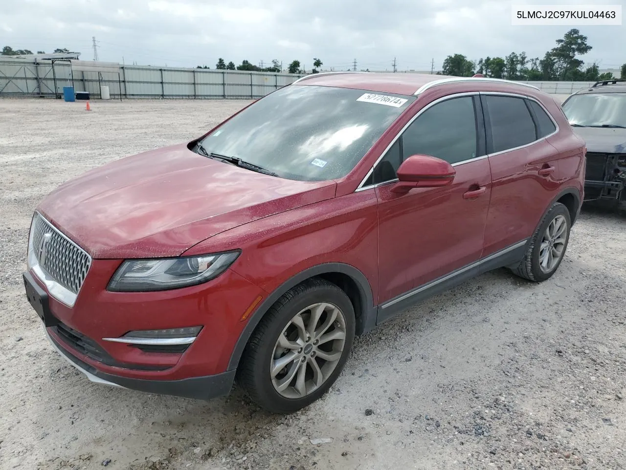 2019 Lincoln Mkc Select VIN: 5LMCJ2C97KUL04463 Lot: 52728674