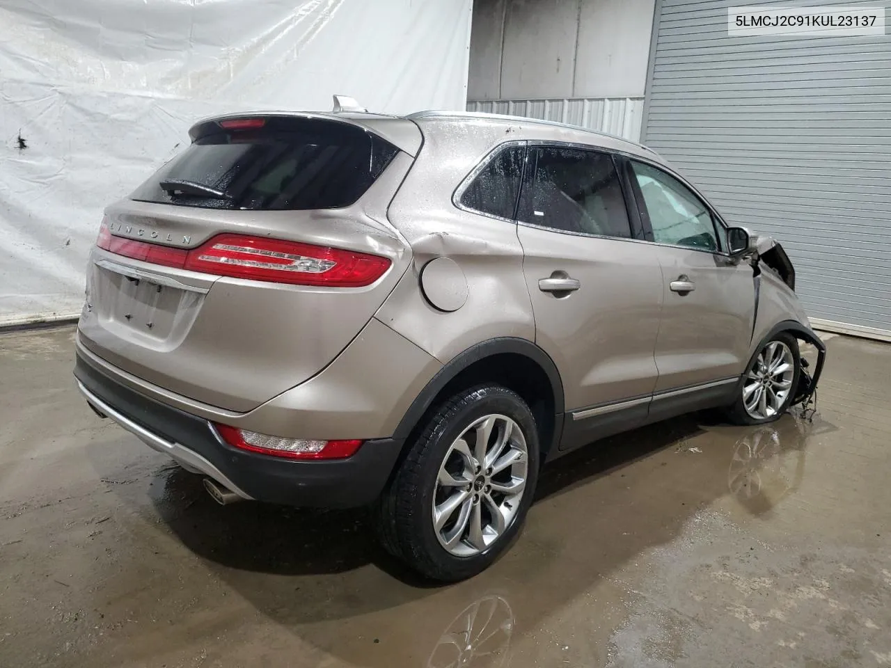 5LMCJ2C91KUL23137 2019 Lincoln Mkc Select