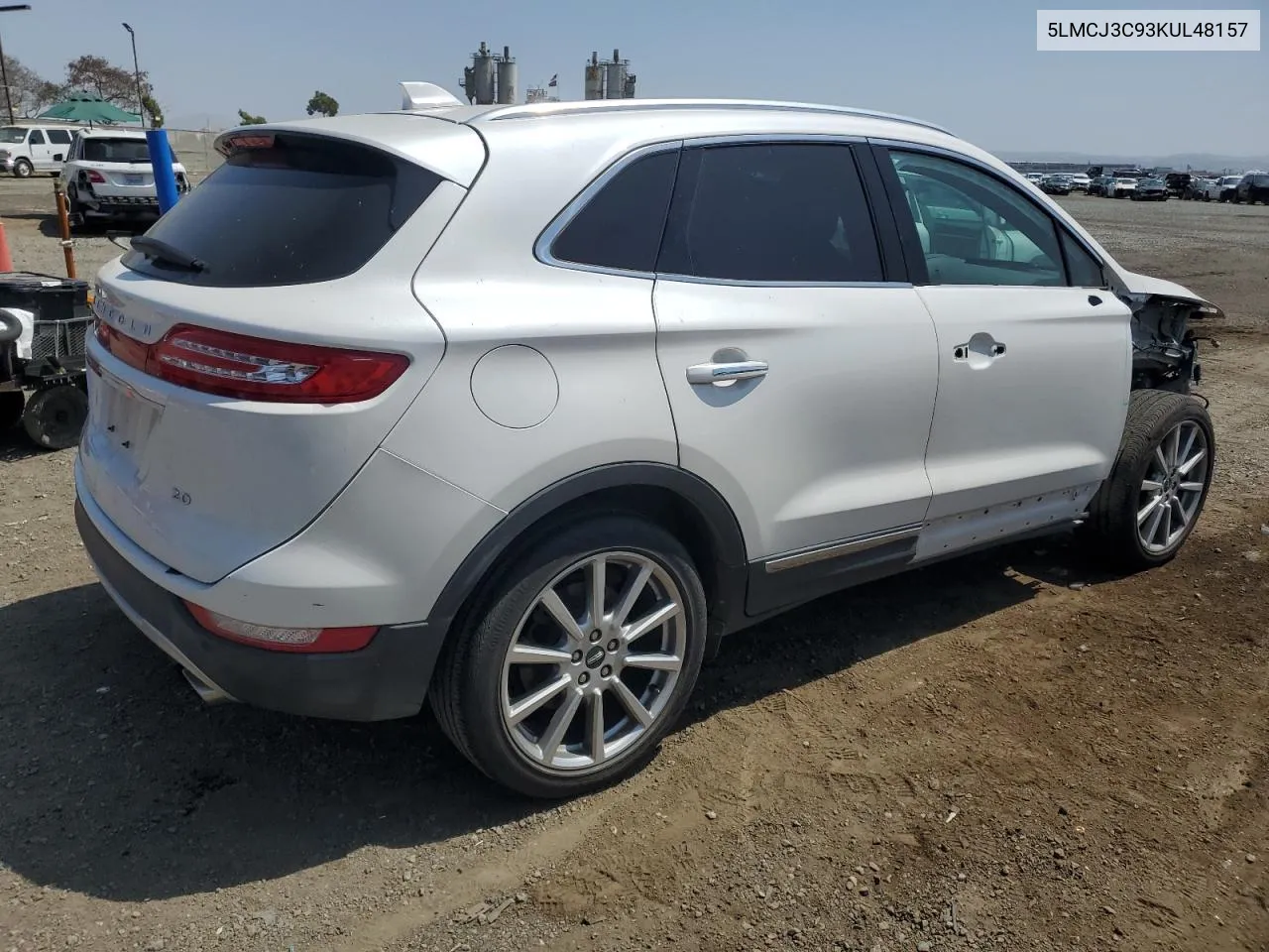 2019 Lincoln Mkc Reserve VIN: 5LMCJ3C93KUL48157 Lot: 53989034