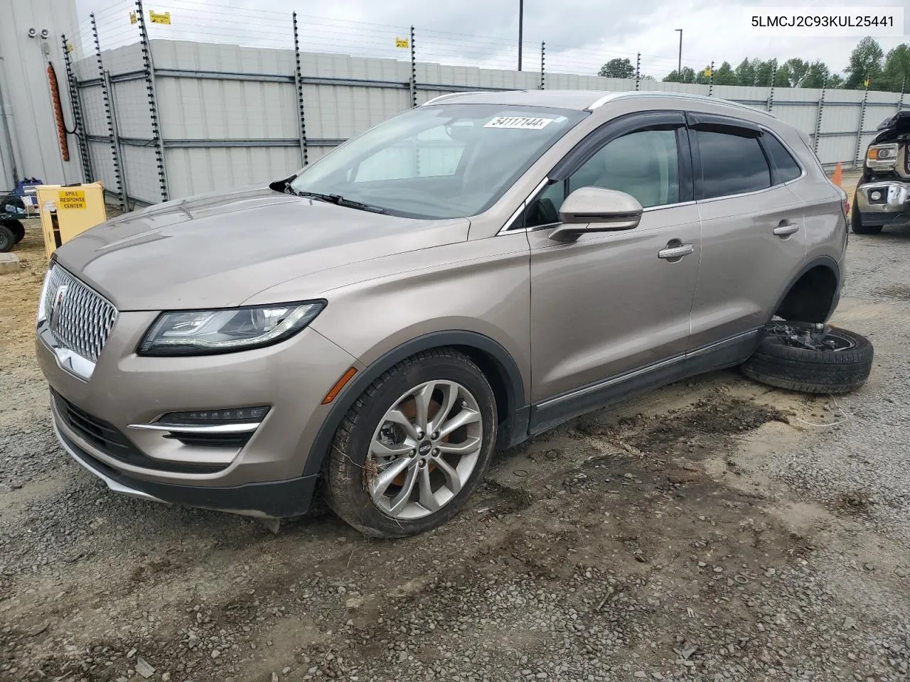 2019 Lincoln Mkc Select VIN: 5LMCJ2C93KUL25441 Lot: 54117144