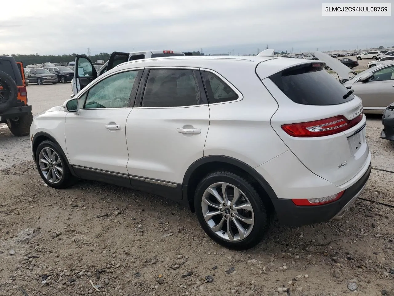 2019 Lincoln Mkc Select VIN: 5LMCJ2C94KUL08759 Lot: 54342694